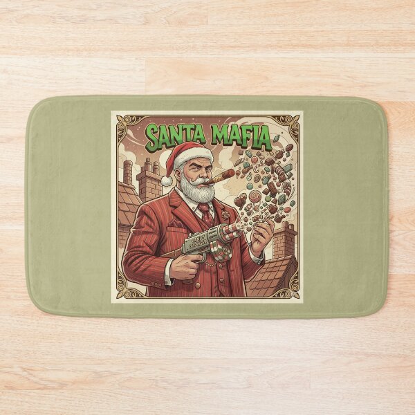 Item preview, Santa Mafia Christmas - Funny Gangster Santa Claus Candy Dispenser Holiday Gift designed and sold by SammyMorry.