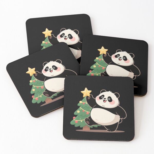 Item preview, Panda Decorating the Tree designed and sold by Aetheriswork.