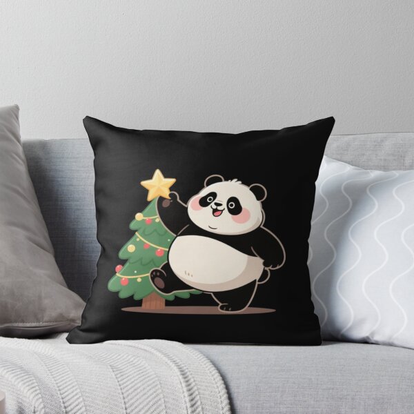 Item preview, Panda Decorating the Tree designed and sold by Aetheriswork.