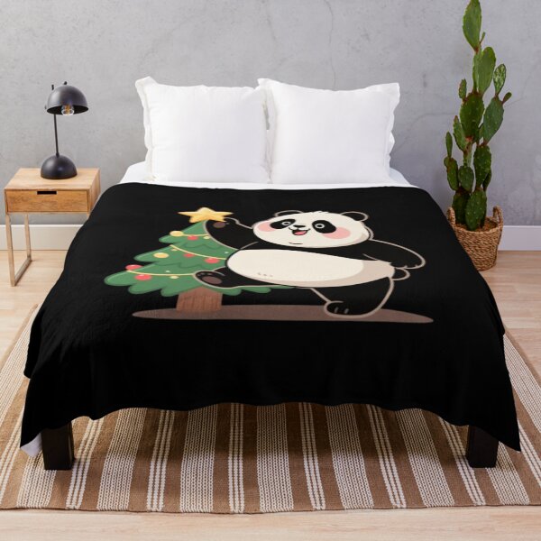 Item preview, Panda Decorating the Tree designed and sold by Aetheriswork.