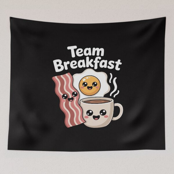 Item preview, Team Breakfast Coffee Eggs Bacon Morning Meal Lover designed and sold by MuteElevent.