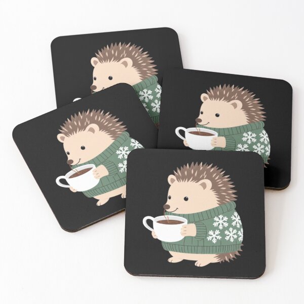 Item preview, Hedgehog in a Holiday Sweater designed and sold by Aetheriswork.