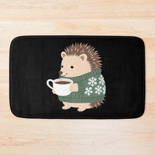 Item preview, Hedgehog in a Holiday Sweater designed and sold by Aetheriswork.