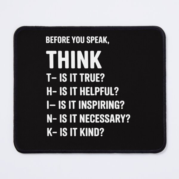 Item preview, Teachers Day Educator Professor Before You Speak Think designed and sold by MuteElevent.