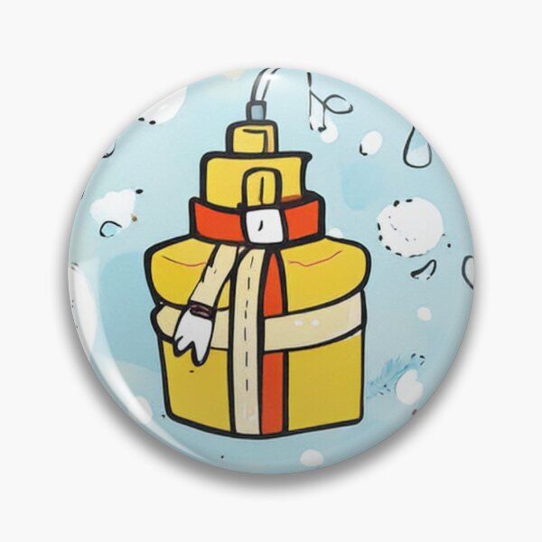 Item preview, Blue Christmas Gifts and Winter Decorations on Light Blue designed and sold by SassyArtistry.