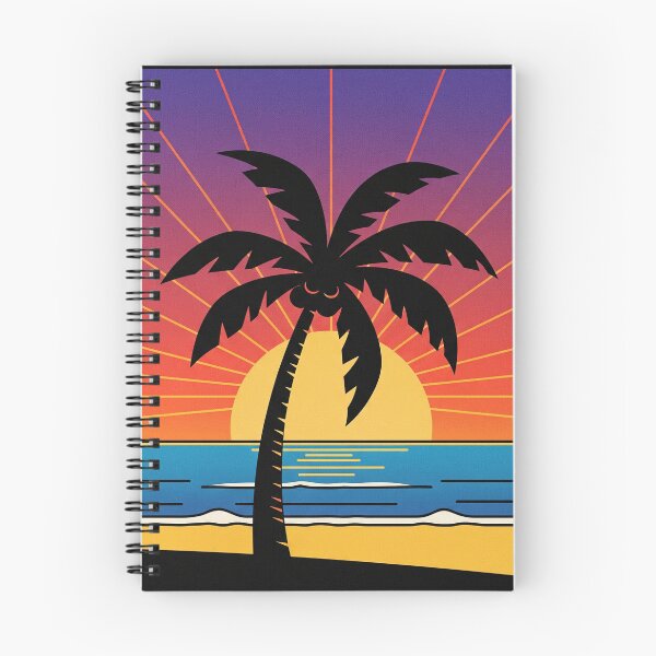 Item preview, Palm tree in the sunset designed and sold by LP-ART by Lutz Peter.