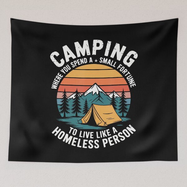 Item preview, Camp Lover Camping Where You Spend A Small Fortune To Live designed and sold by EarlineRenee.