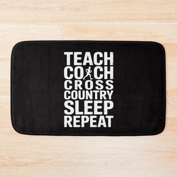 Item preview, Teach Coach Cross Country Sleep Repeat Gifts XC Running Men designed and sold by MuteElevent.