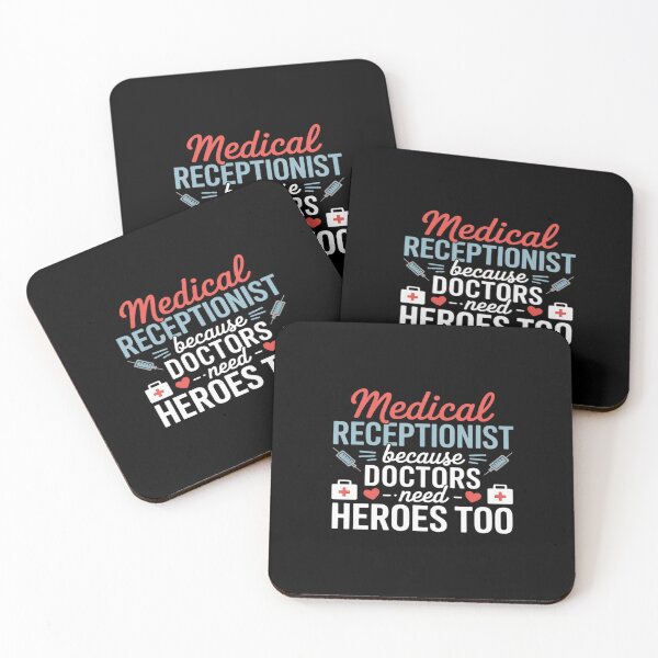 Item preview, Medical Receptionist Doctors Need Heroes Medical Reception designed and sold by GasVille.