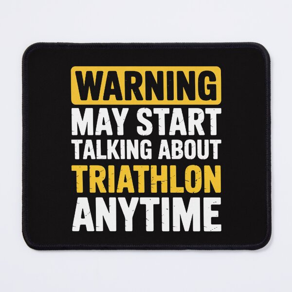 Item preview, Talking About Triathlon Anytime Triathlete designed and sold by MuteElevent.