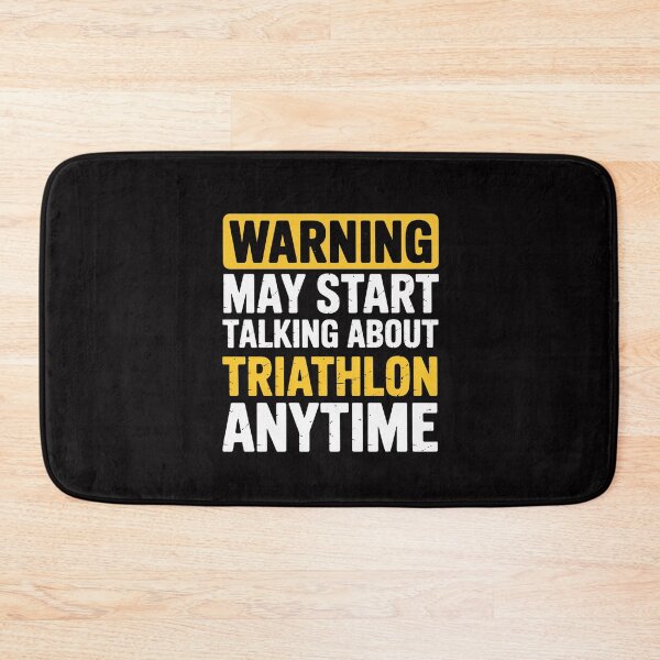 Item preview, Talking About Triathlon Anytime Triathlete designed and sold by MuteElevent.