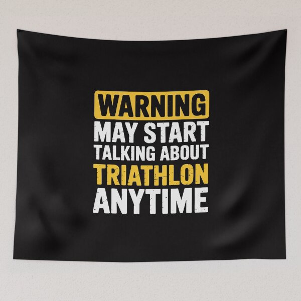 Item preview, Talking About Triathlon Anytime Triathlete designed and sold by MuteElevent.