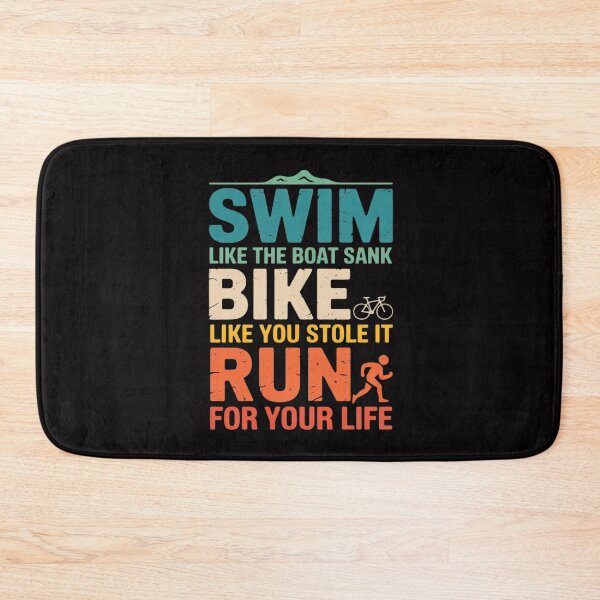 Item preview, Swim Bike Run Triathlon designed and sold by MuteElevent.