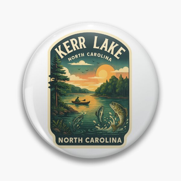 Item preview, Kerr Lake Evening Canoe and North Carolina Woodlands designed and sold by Aryabek.