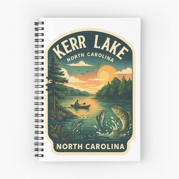 Item preview, Kerr Lake Evening Canoe and North Carolina Woodlands designed and sold by Aryabek.
