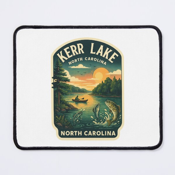 Item preview, Kerr Lake Evening Canoe and North Carolina Woodlands designed and sold by Aryabek.