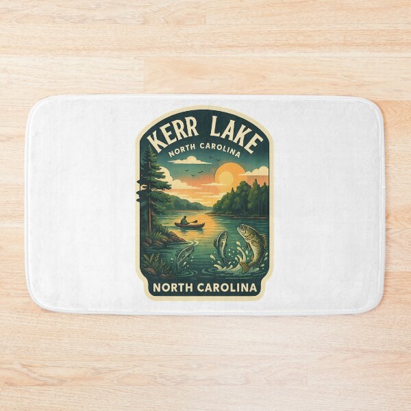 Item preview, Kerr Lake Evening Canoe and North Carolina Woodlands designed and sold by Aryabek.