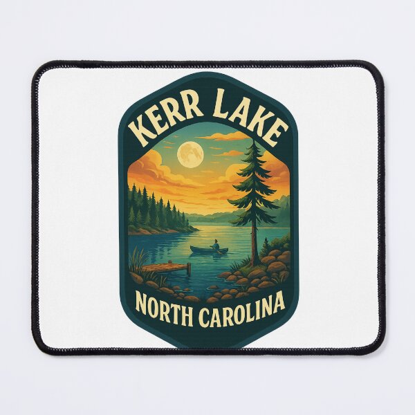Item preview, Kerr Lake Moonlit Canoe in the North Carolina Piedmont designed and sold by Aryabek.