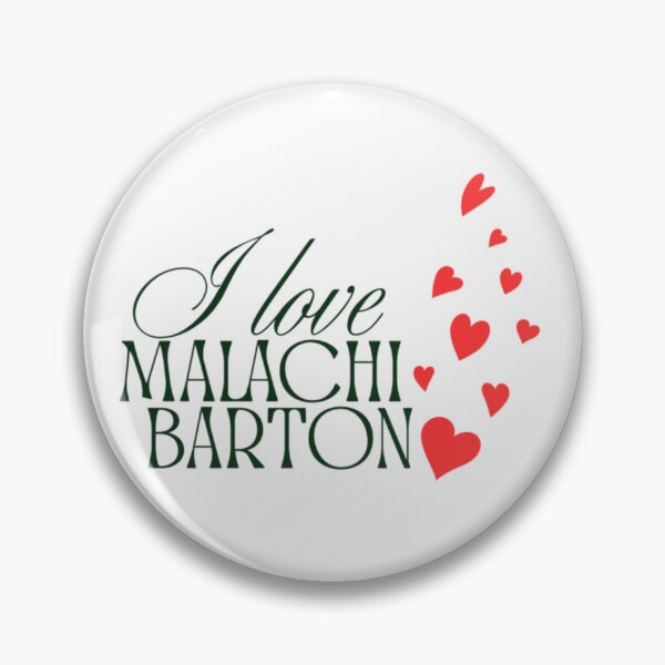 Item preview, Malachi Barton Aesthetic Heart Typography Design designed and sold by heisergarziao.