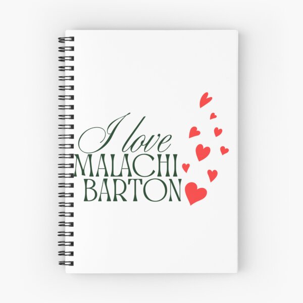 Item preview, Malachi Barton Aesthetic Heart Typography Design designed and sold by heisergarziao.