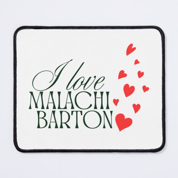 Item preview, Malachi Barton Aesthetic Heart Typography Design designed and sold by heisergarziao.