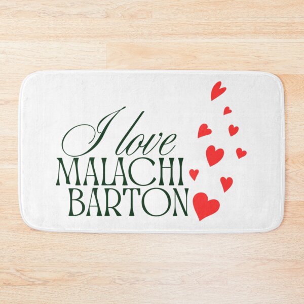 Item preview, Malachi Barton Aesthetic Heart Typography Design designed and sold by heisergarziao.