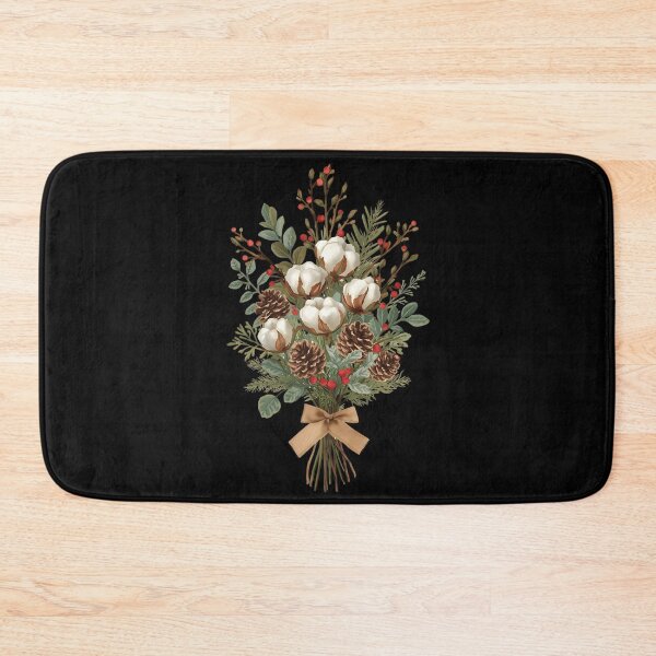 Item preview, Farmhouse Winter Cotton Bouquet designed and sold by ChicTrendz.