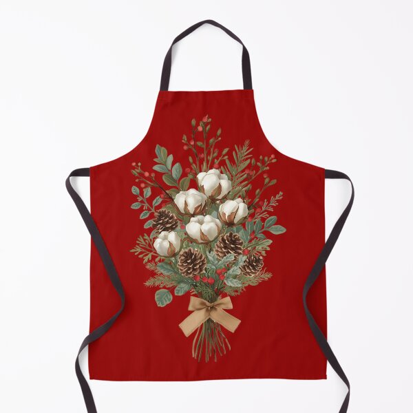 Artikelvorschau, Winterlicher Baumwollstrauß im Landhausstil entworfen und verkauft von ChicTrendz.