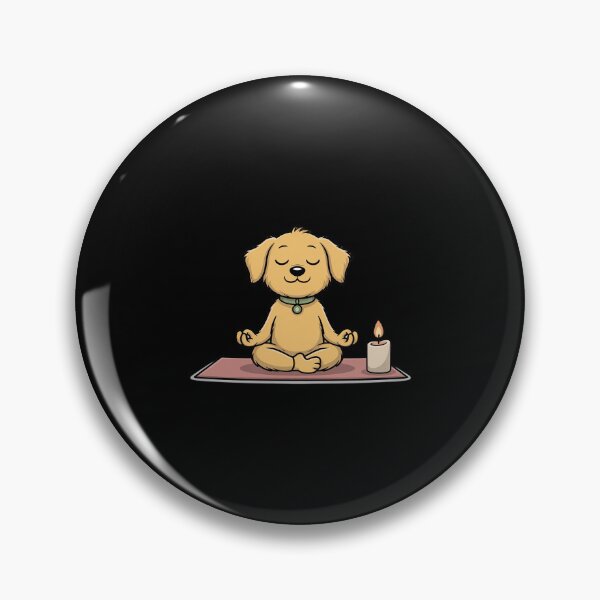 Item preview, Meditating Maltipoo Yoga Dog Mindfulness Art designed and sold by GasVille.