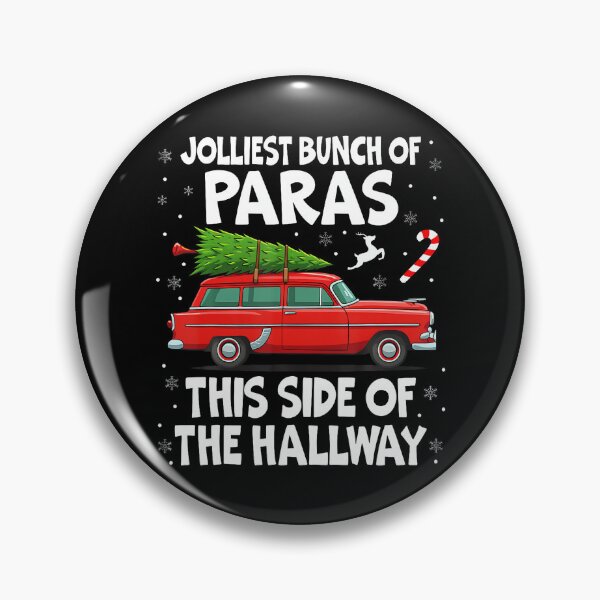 Item preview, Jolliest Bunch Of Paras This Side Of The Hallway Christmas designed and sold by PipoPayment.
