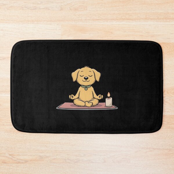 Item preview, Meditating Maltipoo Yoga Dog Mindfulness Art designed and sold by GasVille.