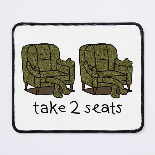 Item preview, Take Two Seats says Sarcastic Tweed Chair designed and sold by ellenhenry.