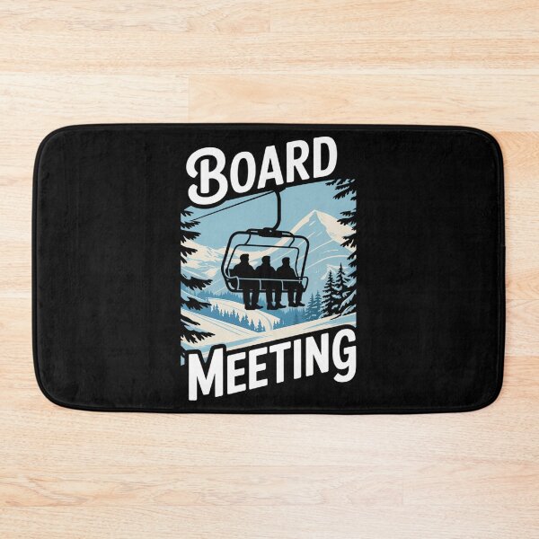 Item preview, Snowboard Board Meeting Ski Lift Skier Winter Sports designed and sold by gourpmerzihd.