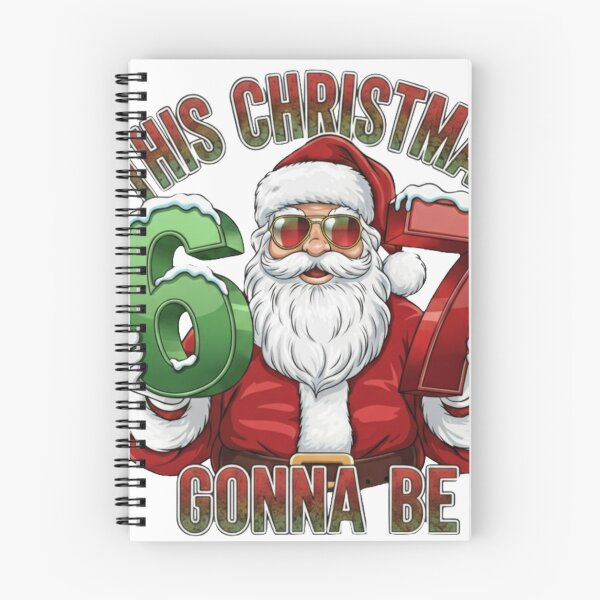 Item preview, 67 Christmas Meme | Funny Santa Sunglasses 67   designed and sold by MJTheSailor.