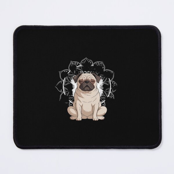 Item preview, Meditation Pug Dogs Buddha Zen Yoga Teacher Pug Buddhist designed and sold by GasVille.
