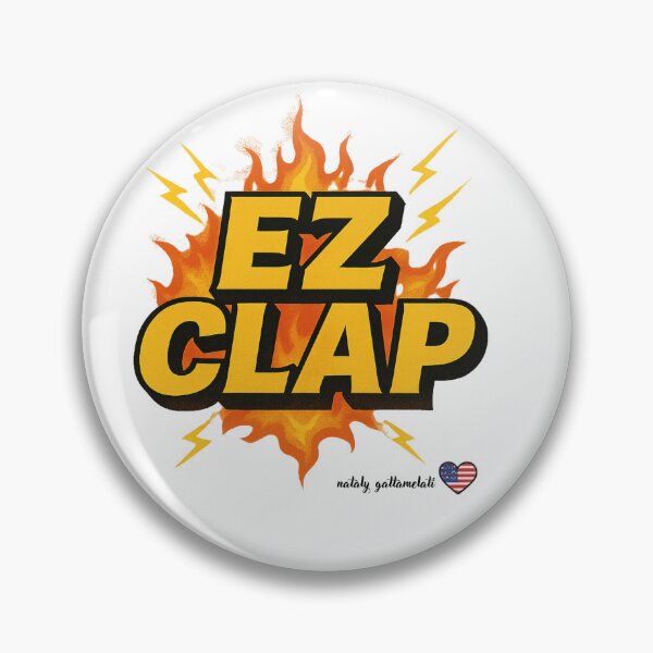 Item preview, EZ Clap • Bold Gaming Victory Art designed and sold by natalygattamelati.