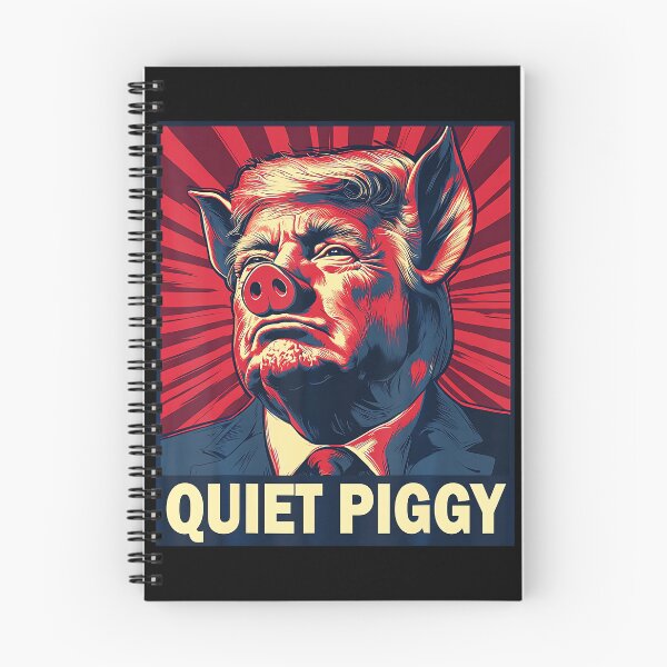Item preview, Quiet Piggy Funny Quiet Piggy Retro Vintage designed and sold by PipoPayment.