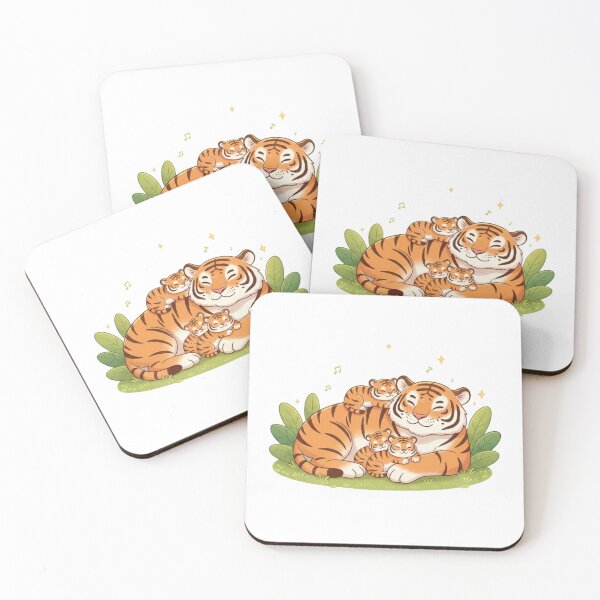 Item preview, Cute Tiger Family designed and sold by GenzShoppingHub.