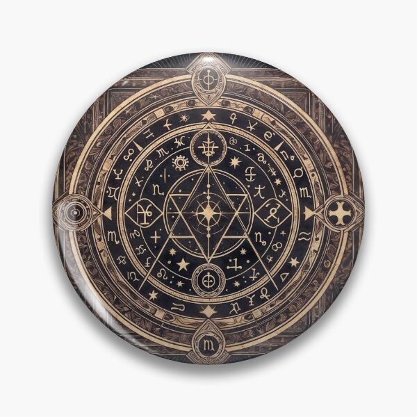 Item preview, Grand Celestial Seal – Ancient Esoteric Circle designed and sold by levpint.