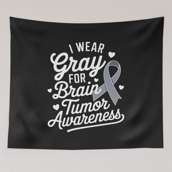 Item preview, I Wear Gray For Brain Tumor Cancer Awareness Month designed and sold by GaryPacheco6.
