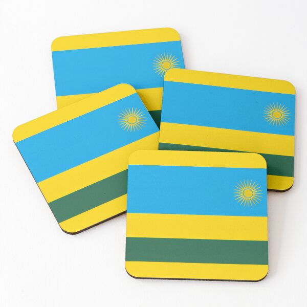 Item preview, Rwanda Flag – Sun of Hope and New Horizons Design designed and sold by Dany05117671.