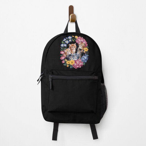 Item preview, Adorable Kitten Floral Bouquet Cat Men Women Kids designed and sold by RsFilsingerArt.