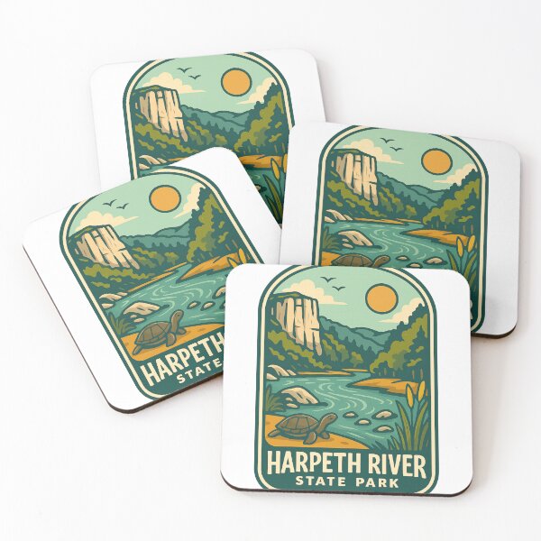 Item preview, Harpeth River State Park – Tennessee River Wildlife Scene designed and sold by Aryabek.