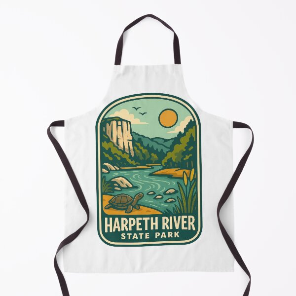 Item preview, Harpeth River State Park – Tennessee River Wildlife Scene designed and sold by Aryabek.