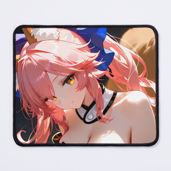 Item preview, Caster Graceful Night Tamamo No Mae Blue Ribbon Fox Charm designed and sold by HumbertoValveno.