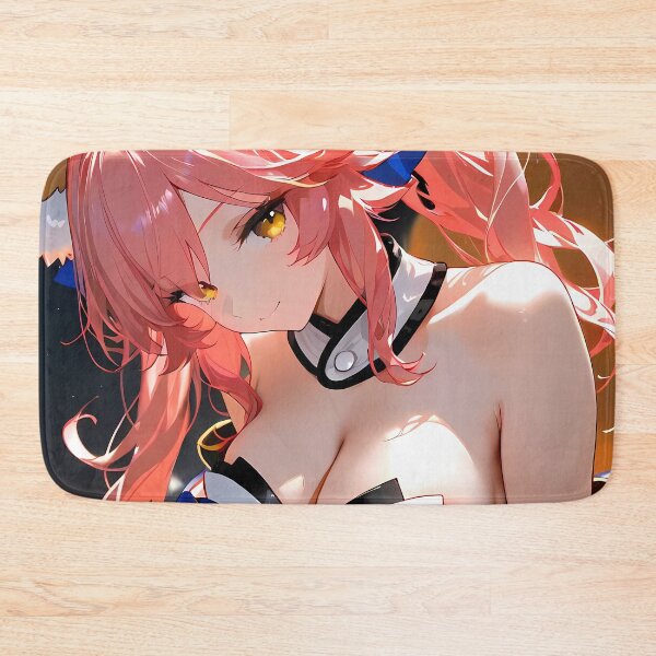Item preview, Caster Graceful Night Tamamo No Mae Blue Ribbon Fox Charm designed and sold by HumbertoValveno.