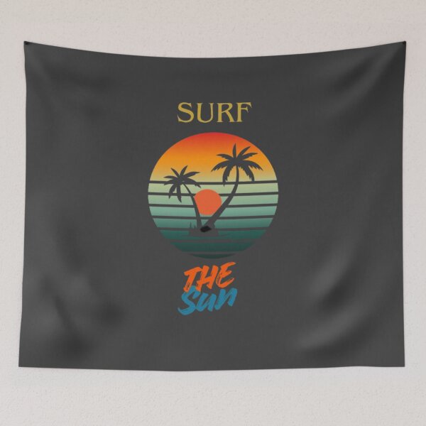 Item preview, Surf The Sun Tee designed and sold by Smileyy365.
