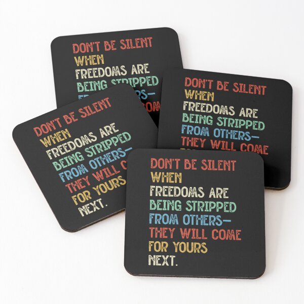 Item preview, Don'T Be Silent When Freedoms Are Stripped designed and sold by SarahLeanne1.