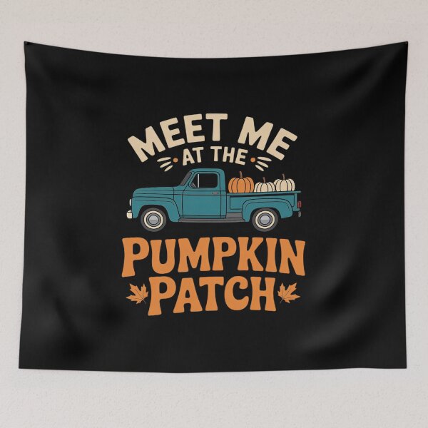 Item preview, Meet Me At The Pumpkin Patch Truck Halloween Hello Fall 2024 designed and sold by DetroitMug.