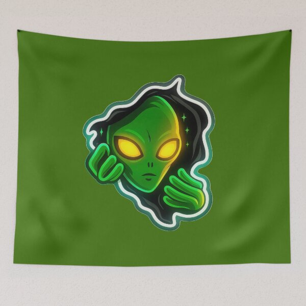 Aperçu de l'œuvre extraterrestre lumineux créée et vendue par GenzShoppingHub.